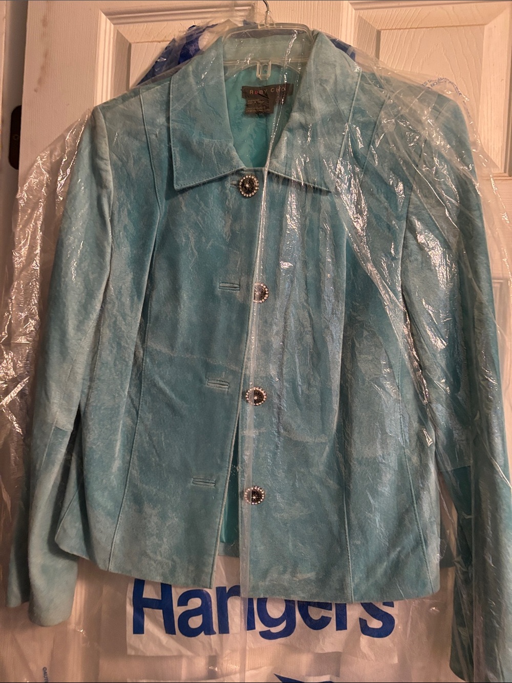 Womens ruby chō small velvet jacket
